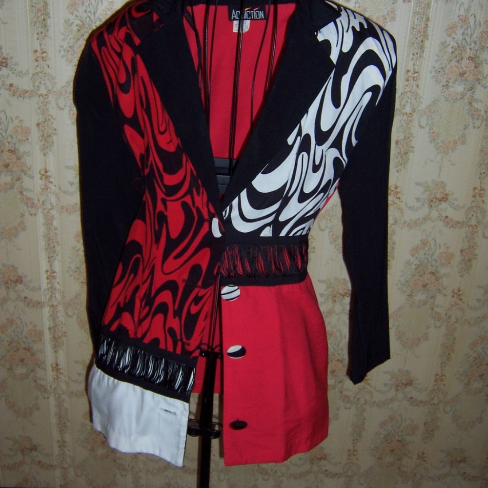 Ladies Accent Jacket in bold design